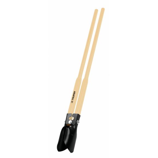 Harlet pentru stalp, 23cm/15.3cm, coada lemn 122cm, Truper