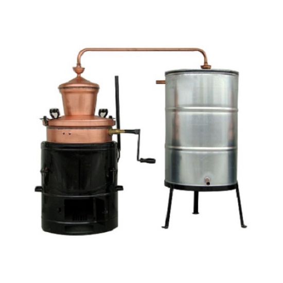 Cazan pentru tuica basculant 60l, cu amestecator