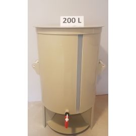 Butoi pentru vin PP cu capac flotant 200l
